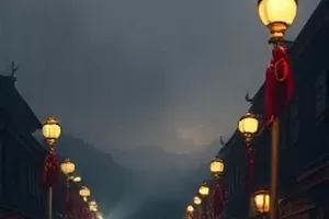 清晨列车驶过跨江大桥的画面，悬疑片《晨线列车》主视觉